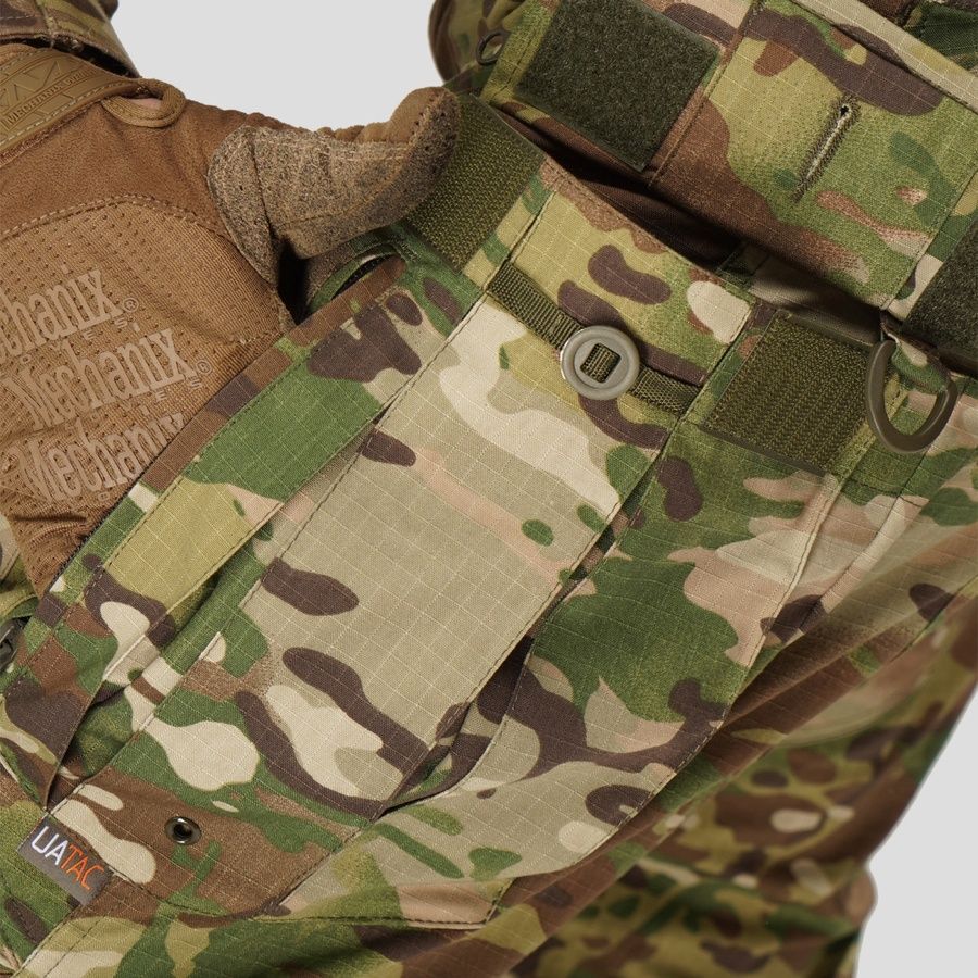 Летний костюм-комплект военный штурмовой формы (Брюки + Убакс) Gen 5.6 Multicam Original XS UATAC фото