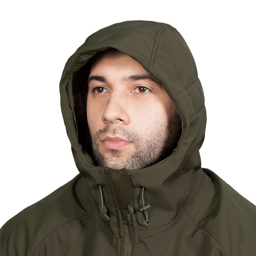 Демисезонный костюм военный Stalker SoftShell Олива Camotec фото