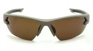 Очки защитные Venture Gear Tactical Semtex 2.0 Tan (bronze) Anti-Fog, коричневые в песочной оправе фото