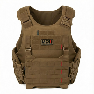 Протиуламковий жилет EGIDA СPS (corset protection system), 1 або 2 класу ДСТУ та STANAG, койот MOLLI фото