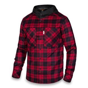 Повсякденна сорочка "Вектор" Hood Red/Black (375-1) Camotec фото
