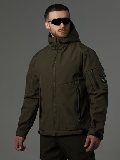 Куртка Softshell BEZET Робокоп 2.0 хаки фото