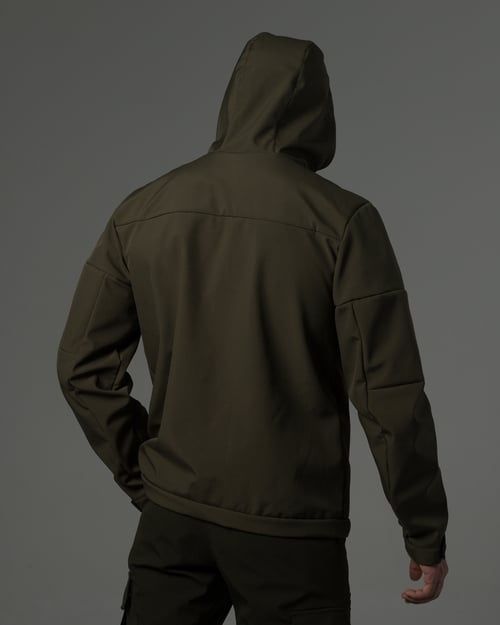 Куртка Softshell BEZET Робокоп 2.0 хаки фото