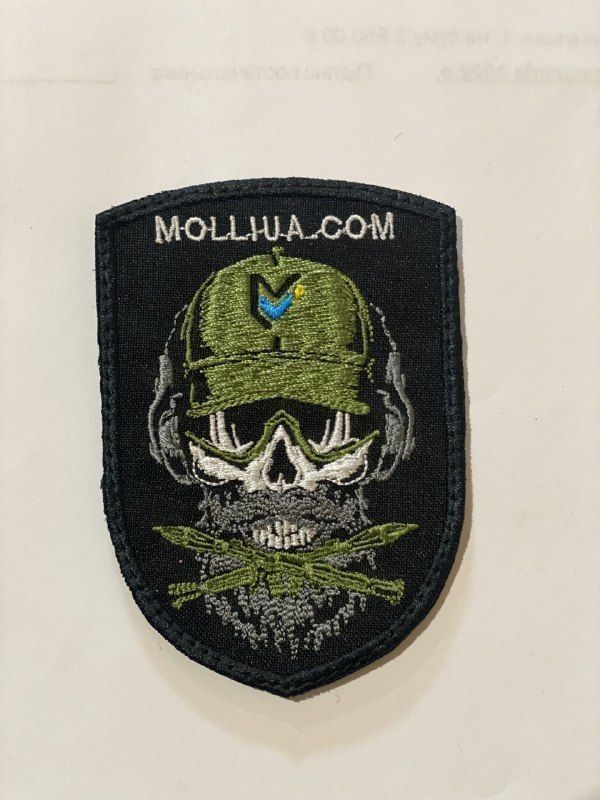 Шеврон-патч МОЛЛІUA.COM на липучке фото