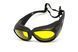 Защитные очки-маска Global Vision Outfitter Photochromic (yellow) Anti-Fog, фотохромные желтые фото 3