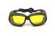 Защитные очки-маска Global Vision Outfitter Photochromic (yellow) Anti-Fog, фотохромные желтые фото 5