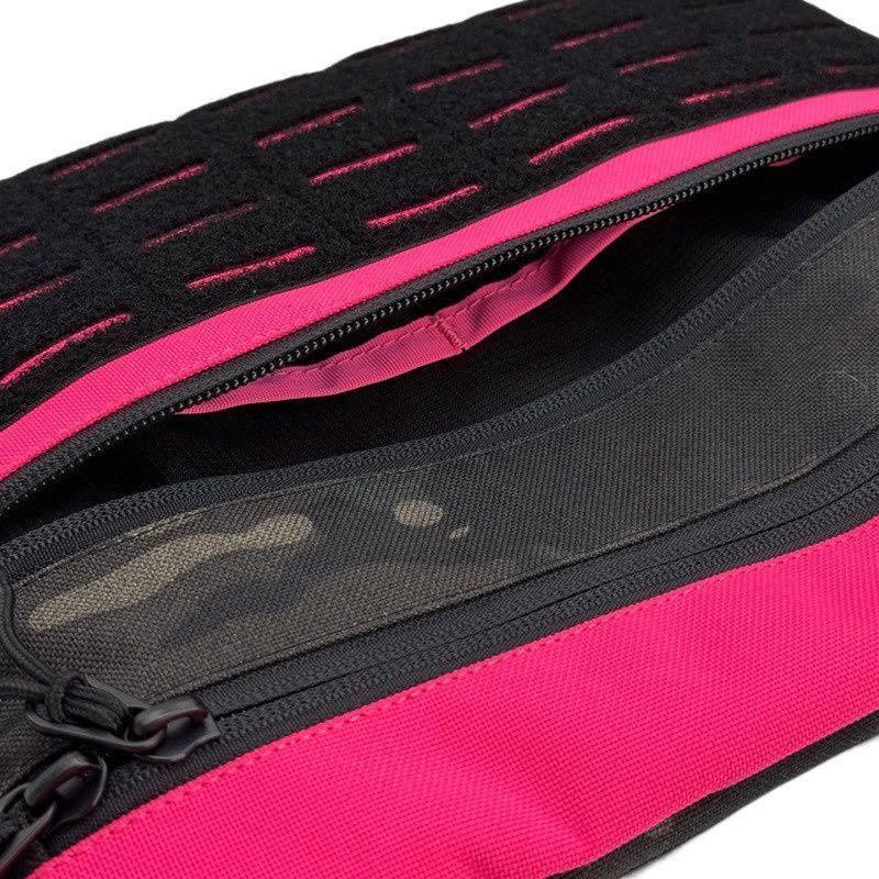 Тактична чоловіча сумка через плече RoKit Pink Multicam M із MOLLE та панеллю велкро фото