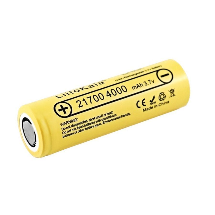 Акумулятор LiitoKala Lii-40A 21700 4000mah battery фото