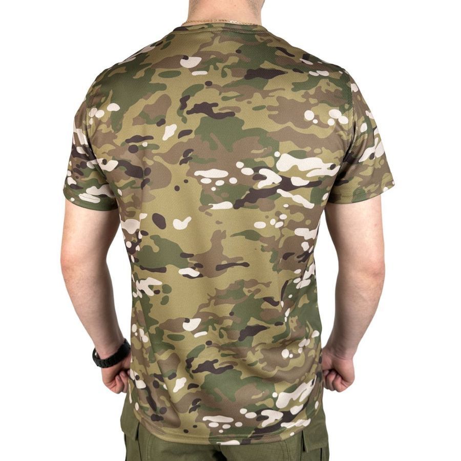 Чоловіча футболка поло Coolmax Multicam Kiborg фото