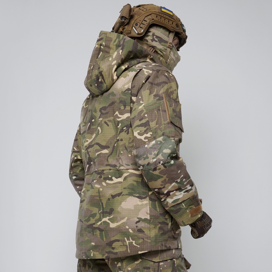 Комплект штурмові штани + куртка. Демісезон UATAC GEN 5.2 Multicam FOREST (Ліс) L фото