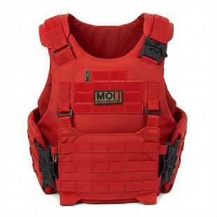 Протиуламковий жилет EGIDA СPS (corset protection system), 1 або 2 класу ДСТУ та STANAG, червоний MOLLI