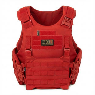 Протиуламковий жилет EGIDA СPS (corset protection system), 1 або 2 класу ДСТУ та STANAG, червоний MOLLI