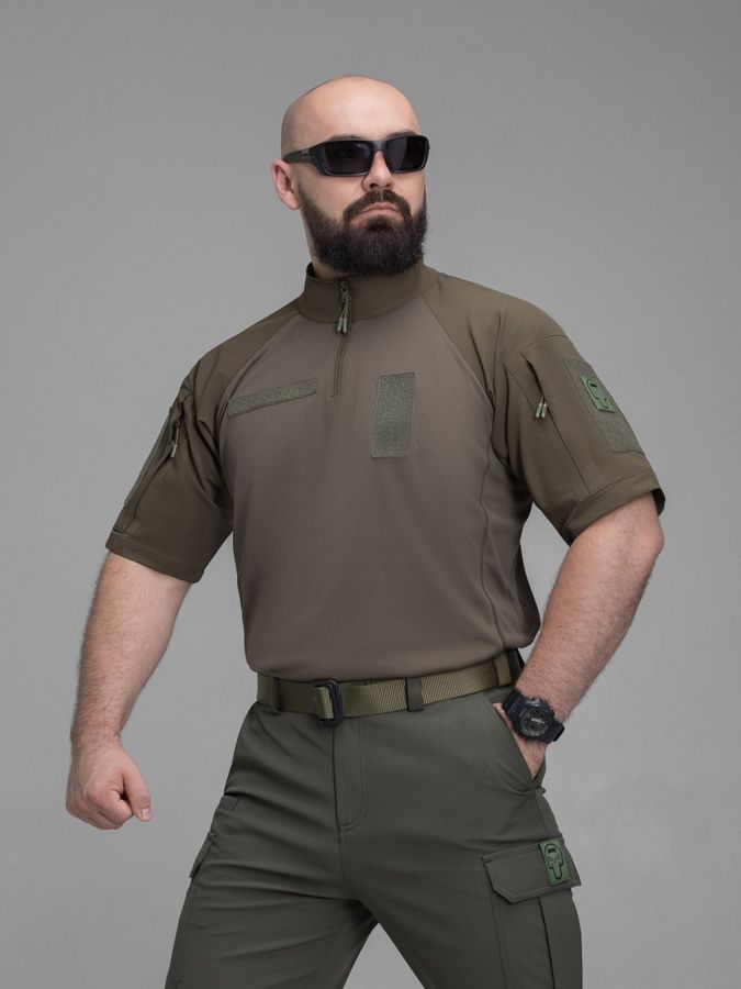 Футболка Combat хаки BEZET фото