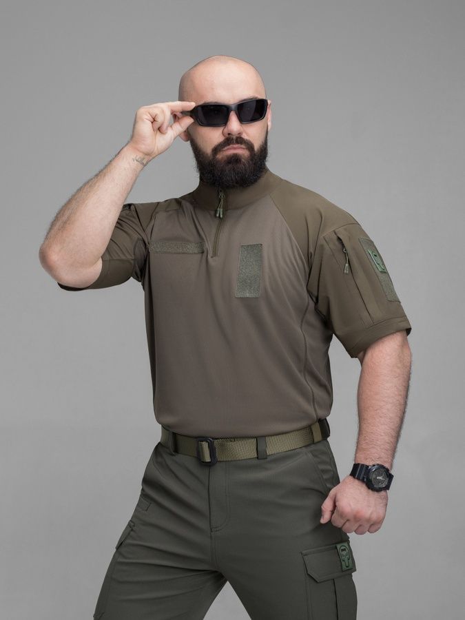 Футболка Combat хаки BEZET фото