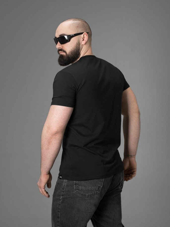 Футболка Tiger чорна BEZET фото