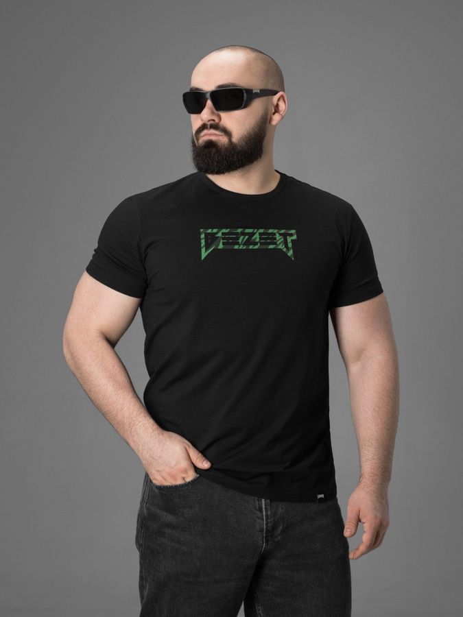 Футболка Tiger чорна BEZET фото