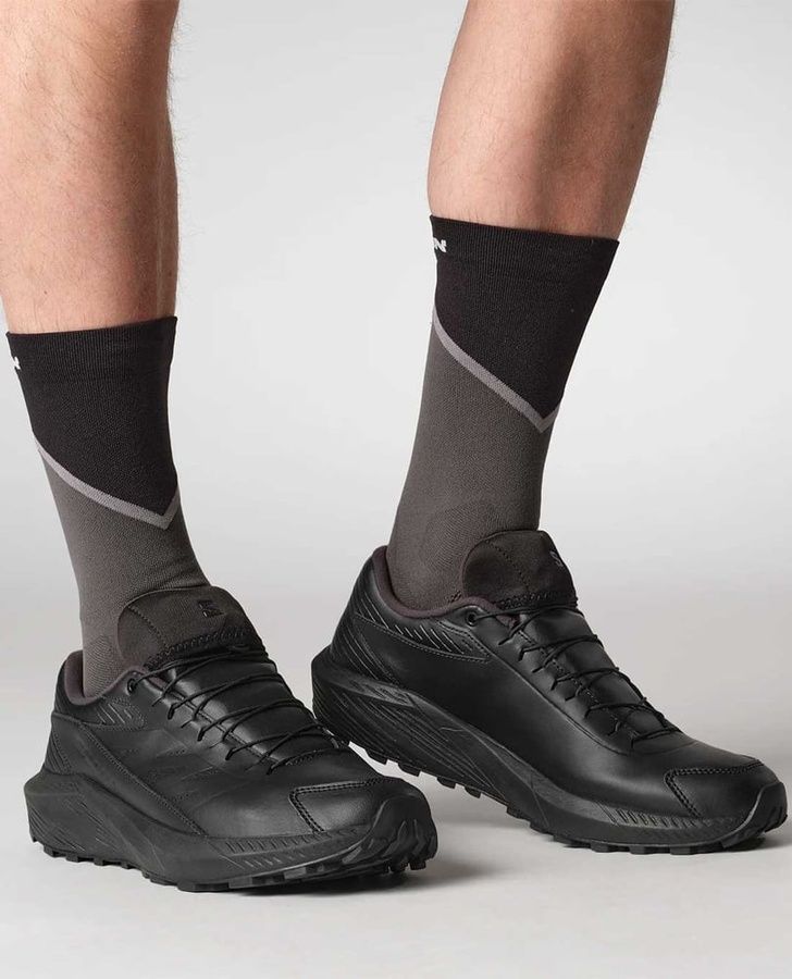 Кросівки Salomon Sense Ride 5 SR Leather 11.5 Black фото