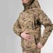 Жіноча штурмова куртка Gen 5.2 Multicam (STEPPE) UATAC. Куртка пара з флісом 3XL фото 2
