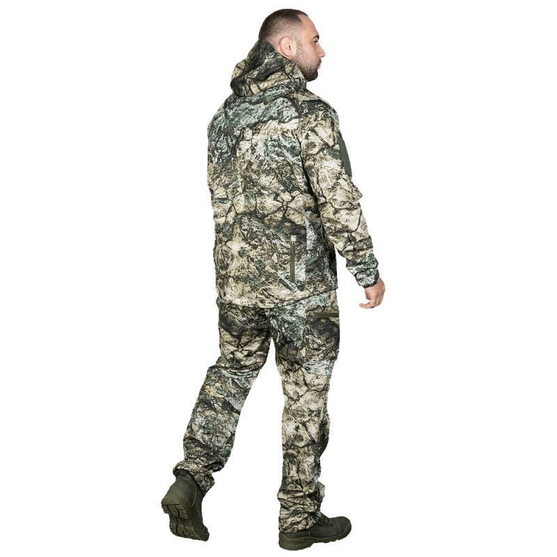 Мисливський чоловічий костюм StormWall DWR Velcro Terra Ua Camotec фото