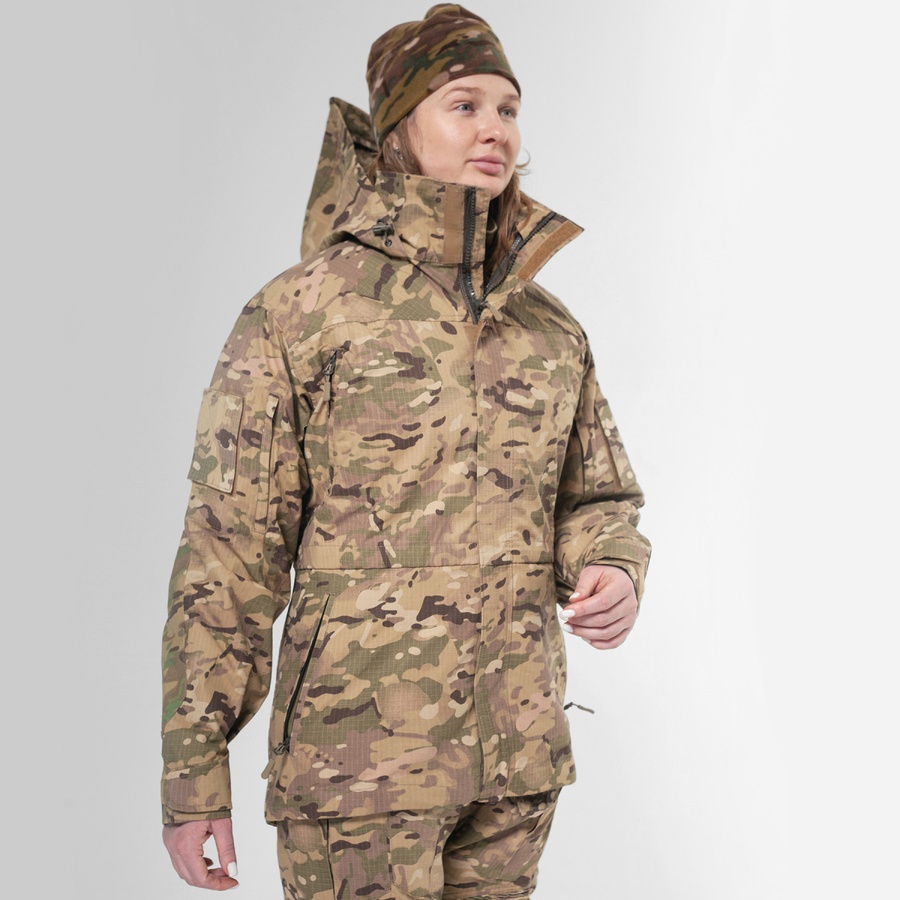Женская штурмовая куртка Gen 5.2 Multicam (STEPPE) UATAC. Куртка пара з флісом M фото
