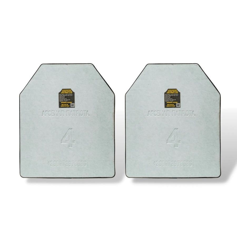 Комплект бронепластин 4 класу захисту &laquo;Ультралегкі&raquo; фото