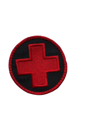 Шеврон-патч Медичний Хрест на липучці INSHE-014 фото