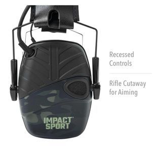 Активні захисні навушники Howard Leight Impact Sport R-02527 Black Multicam фото