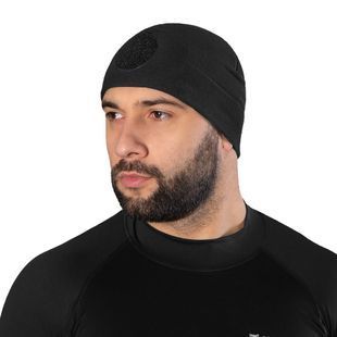 Шапка Beanie. Himatec Police Черная фото