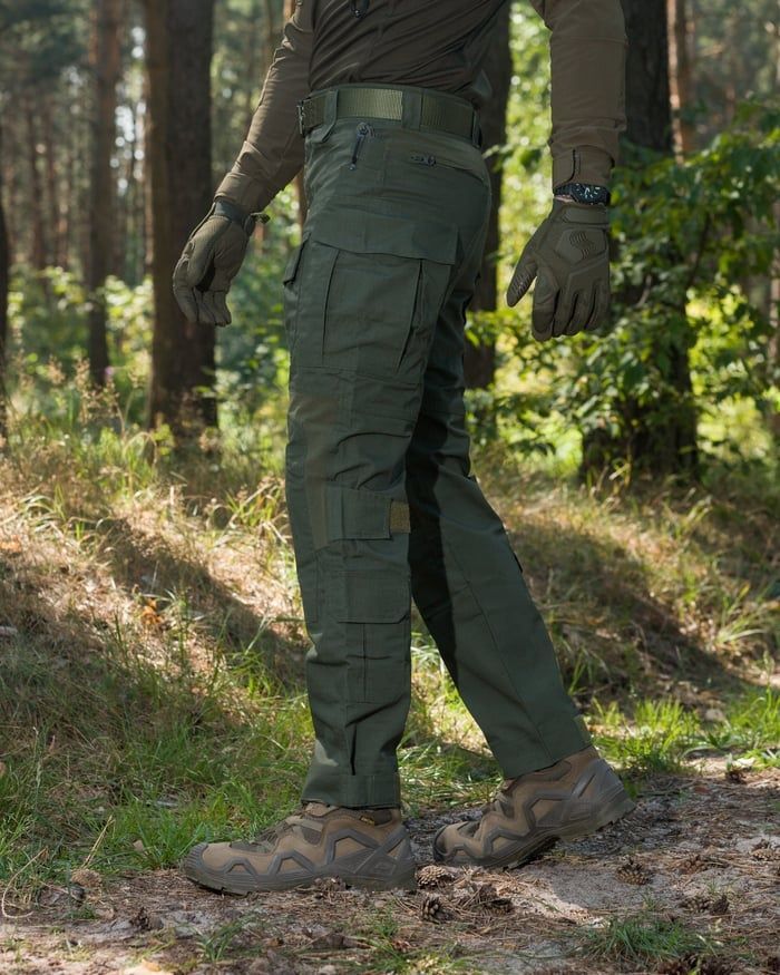 Штани карго тактичні BEZET Штурм хакі фото
