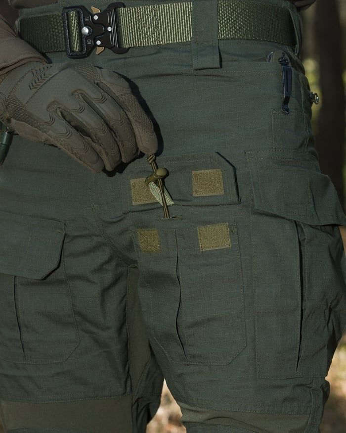 Штани карго тактичні BEZET Штурм хакі фото