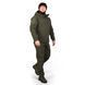 Летний мужской тактический комплект 2в1 Куртка SoftShell с жилетом Олива Camotec фото 2
