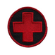 Шеврон-патч Медичний Хрест на липучці фото 1