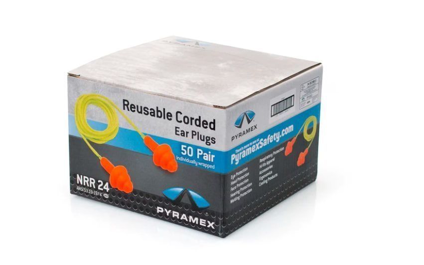 Беруши Pyramex RP3001 со шнурком (защита SNR 30 dB, NRR 24 dB) фото