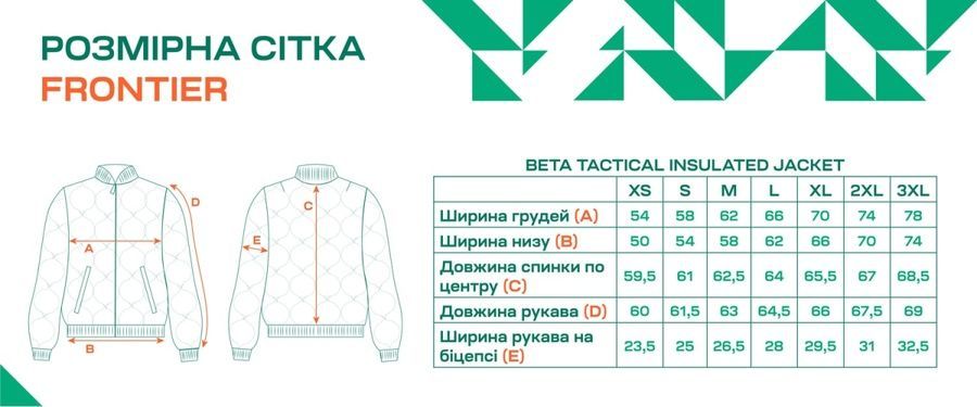 Куртка Frontier Beta XXXL Olive фото