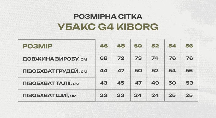 Убакс G4 Kiborg с коротким рукавом хаки+мультикам фото