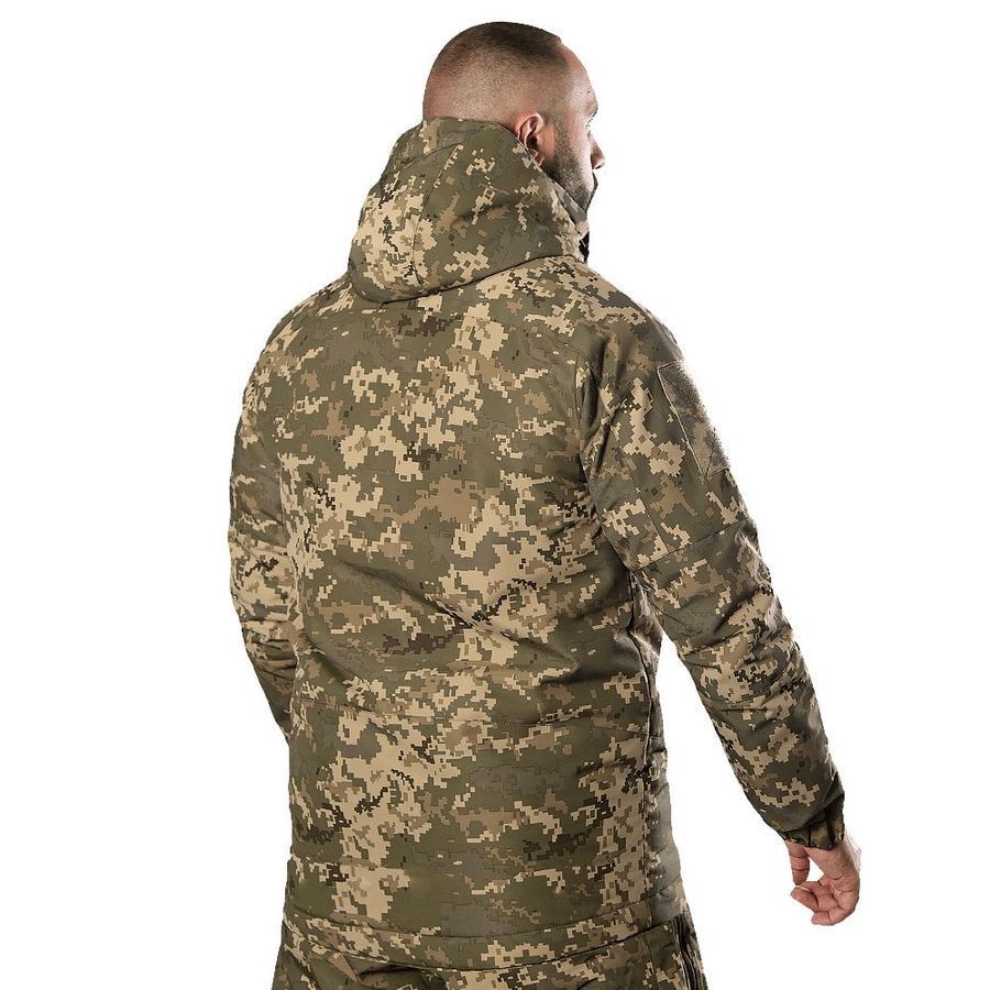 Зимовий костюм-комплект військовий Defender lvl Піксель Camotec фото