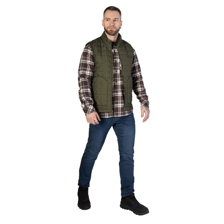 Летний мужской тактический комплект 2в1 Куртка SoftShell с жилетом Олива Camotec фото