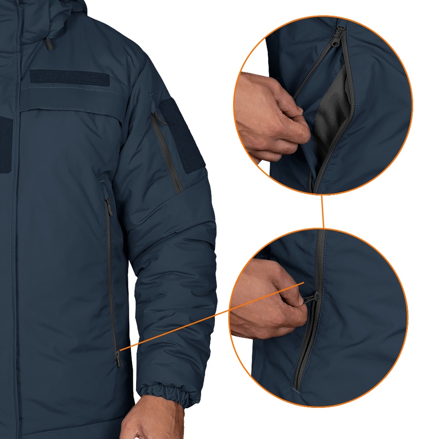 Куртка зимова Patrol System 3.0 Синя Camotec фото