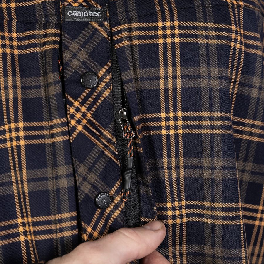 Сорочка "Тайфун" Orange/Navy (9583), 3XL фото