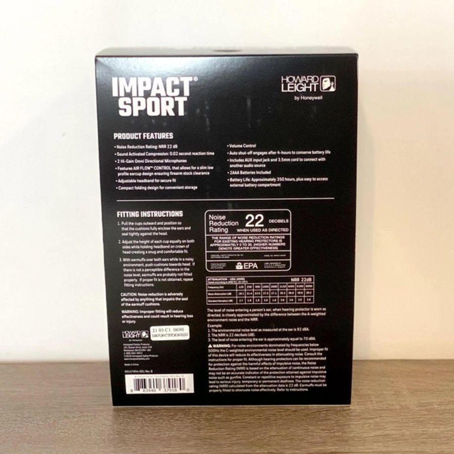Активные защитные наушники Howard Leight Impact Sport R-02527 Black Multicam фото