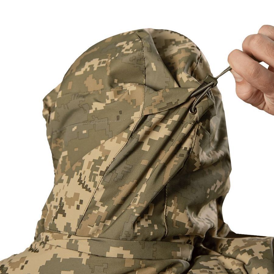Зимовий костюм-комплект військовий Defender lvl Піксель Camotec фото