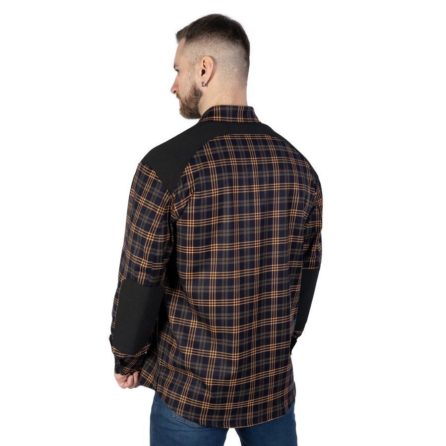 Сорочка "Тайфун" Orange/Navy (9583), 3XL фото