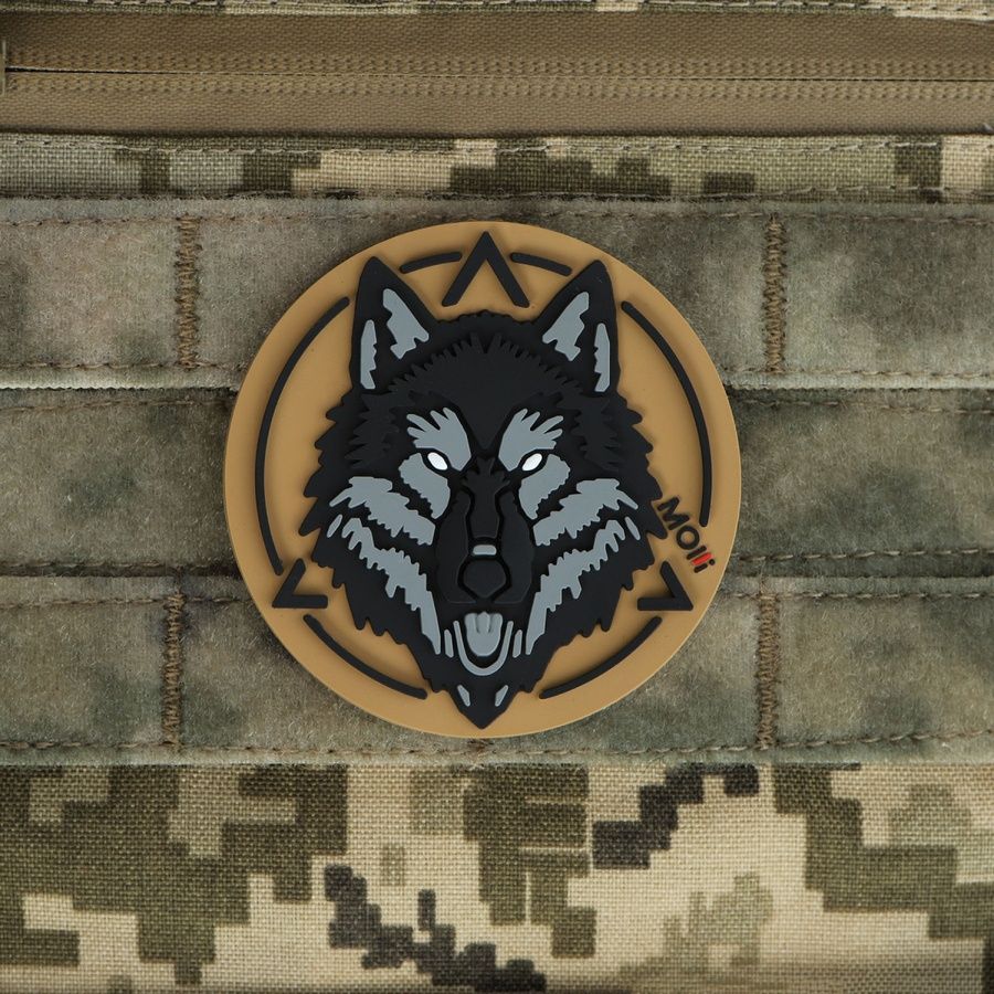Патч &laquo;Вовк&raquo; MOLLI фото