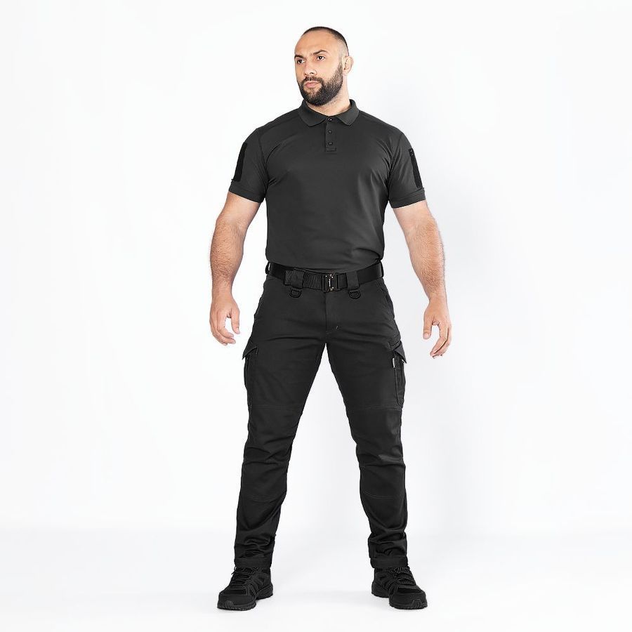 Штани Спартанець Canvas Чорні (8941), S фото