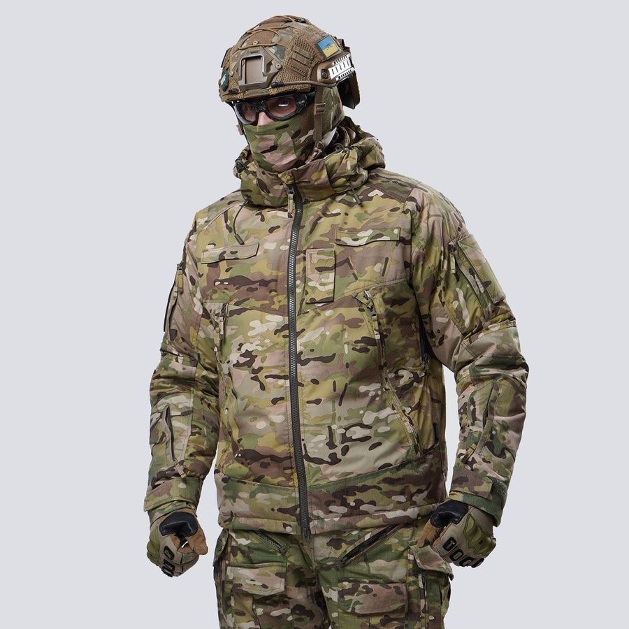 Тактична зимова куртка UATAC Multicam Membrane Climashield Apex M фото