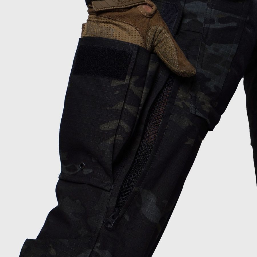 Военные зимние брюки Gen 5 6 Multicam Black UATAC фото