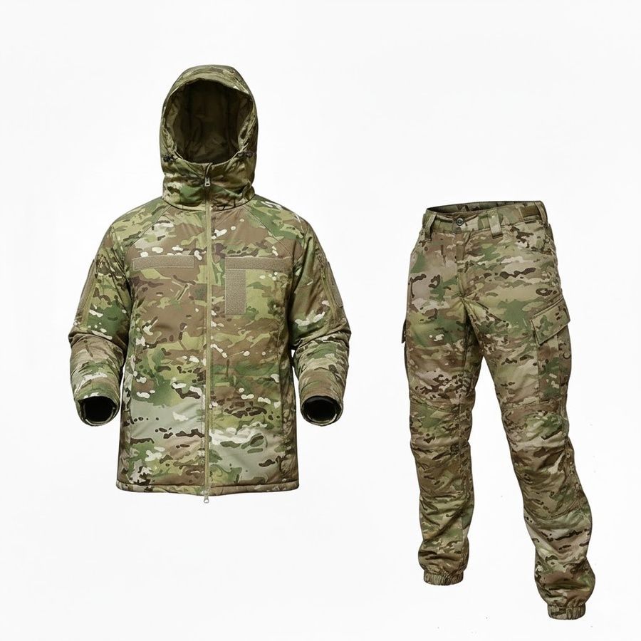 Зимний мужской военный костюм OmniHeat 10K Multicam FS Uniform фото