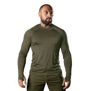 Мужской лонгслив Thorax Pro CoolPass SJ олива Camotec фото
