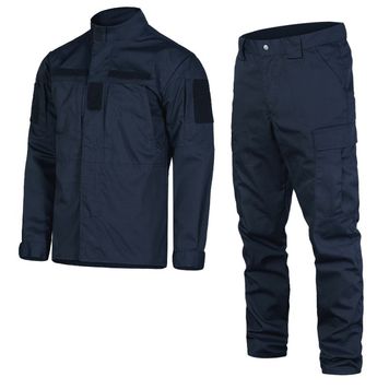 Костюм тактичний Perimeter 2.0 Rip-Stop Teflon Dark Blue Camotec фото