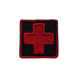 Шеврон-патч Медичний Хрест на липучці фото 1